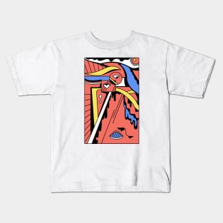 Modern hieroglyph Kids T-Shirt